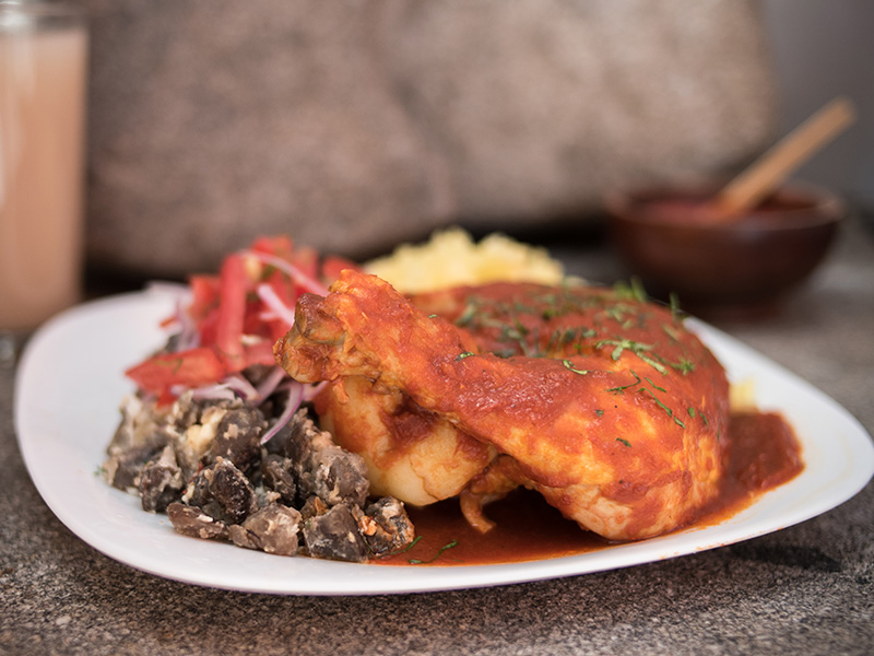 Picante de pollo – Restaurante El Batán